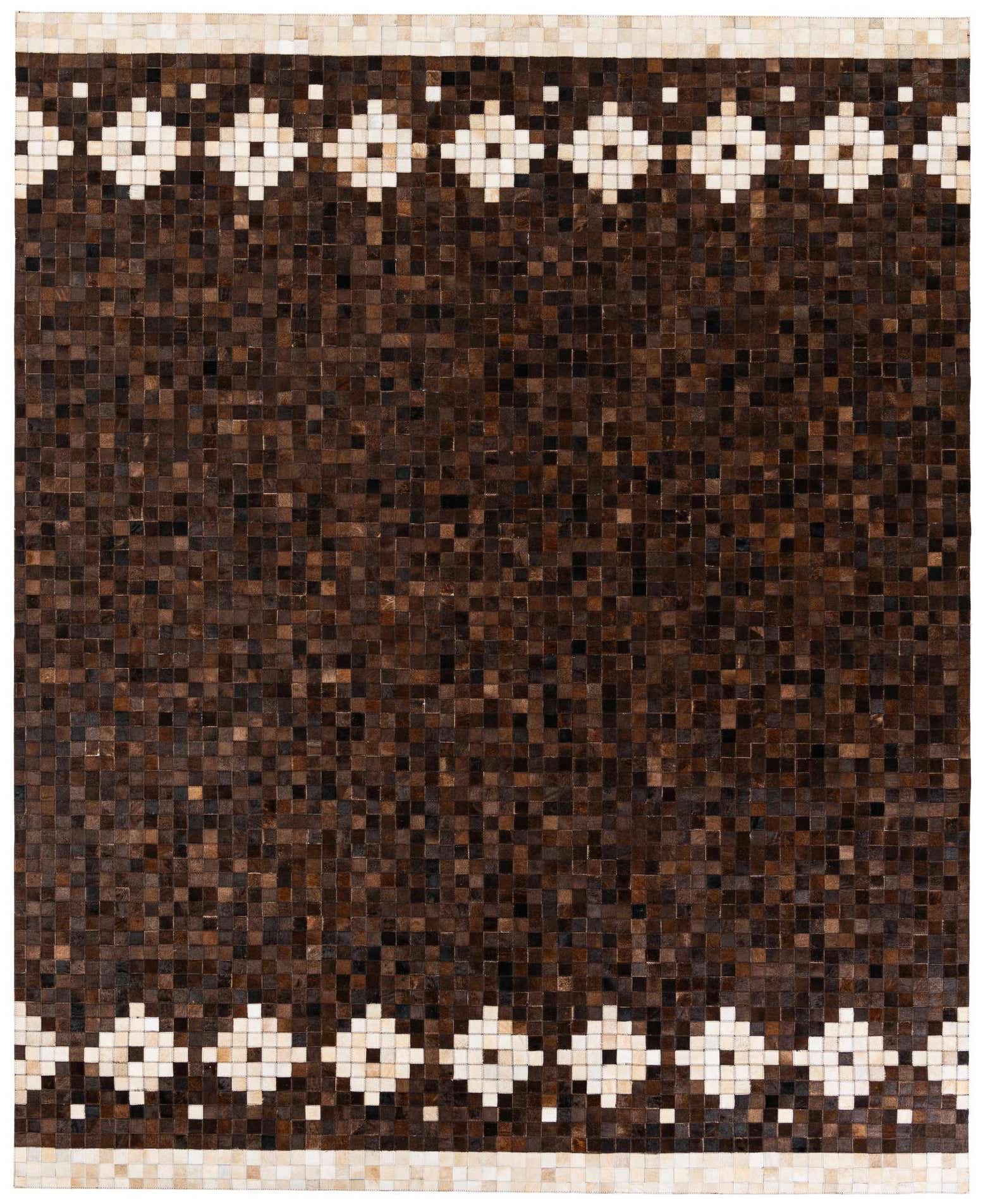 8' 1 x 9' 11 Cowhide Stocks Rug