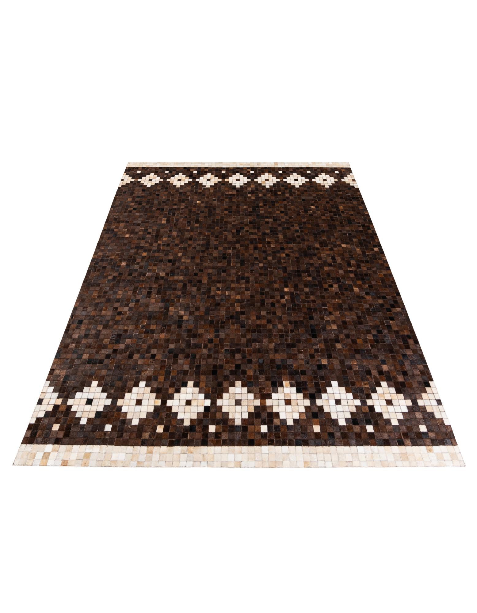 8' 1 x 10' Cowhide Stocks Rug