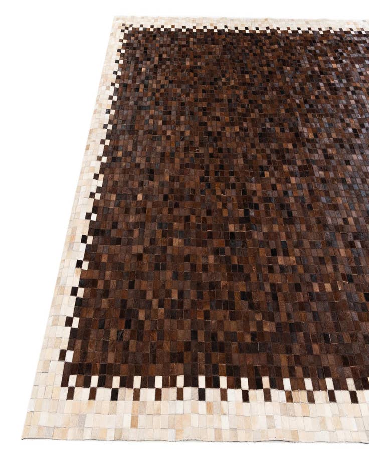 Detail image of 8' 2 x 10' 1 Cowhide Stocks Rug