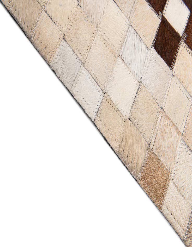 Detail image of 8' 2 x 10' 1 Cowhide Stocks Rug
