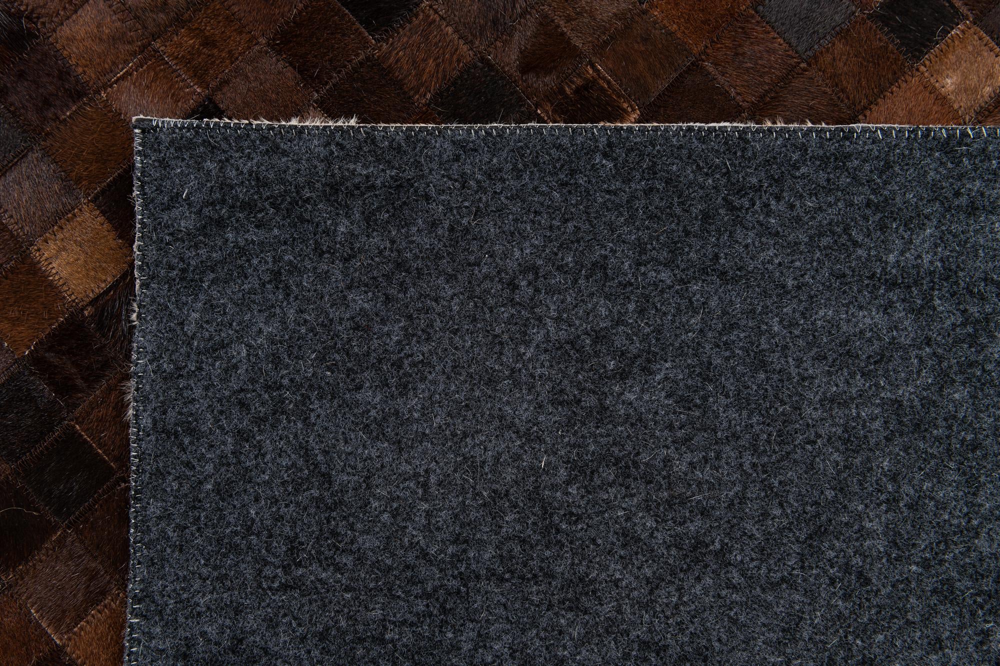 8' 2 x 10' 1 Cowhide Stocks Rug