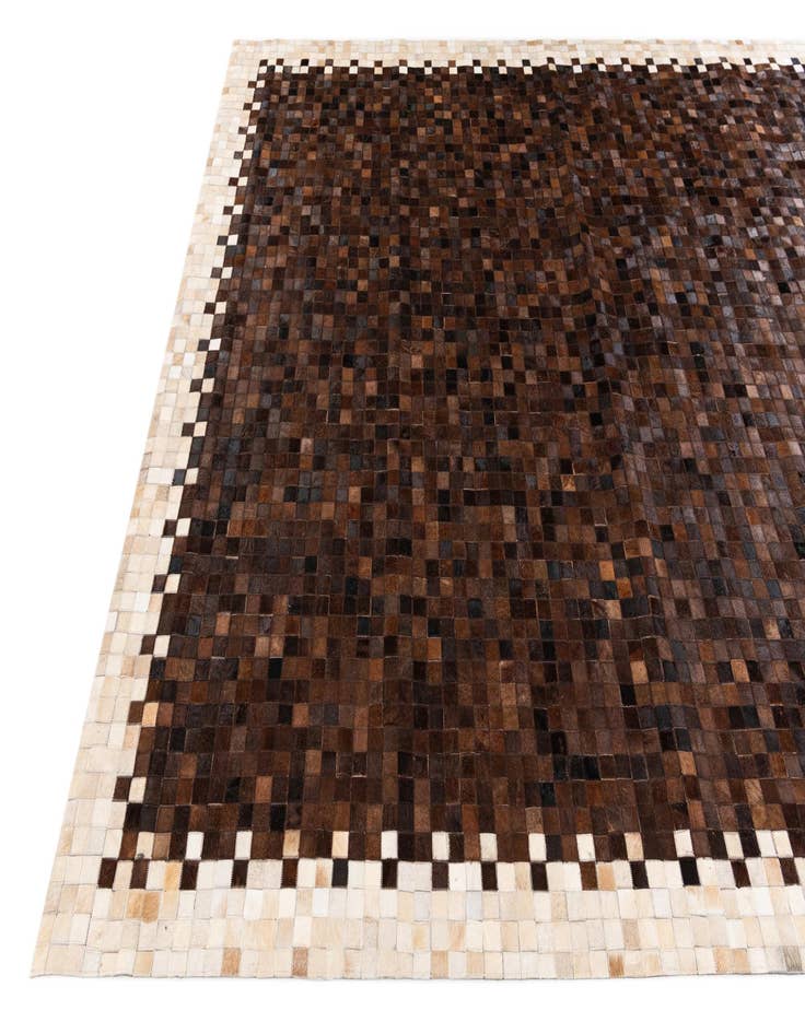 Detail image of 8' 2 x 9' 10 Cowhide Stocks Rug