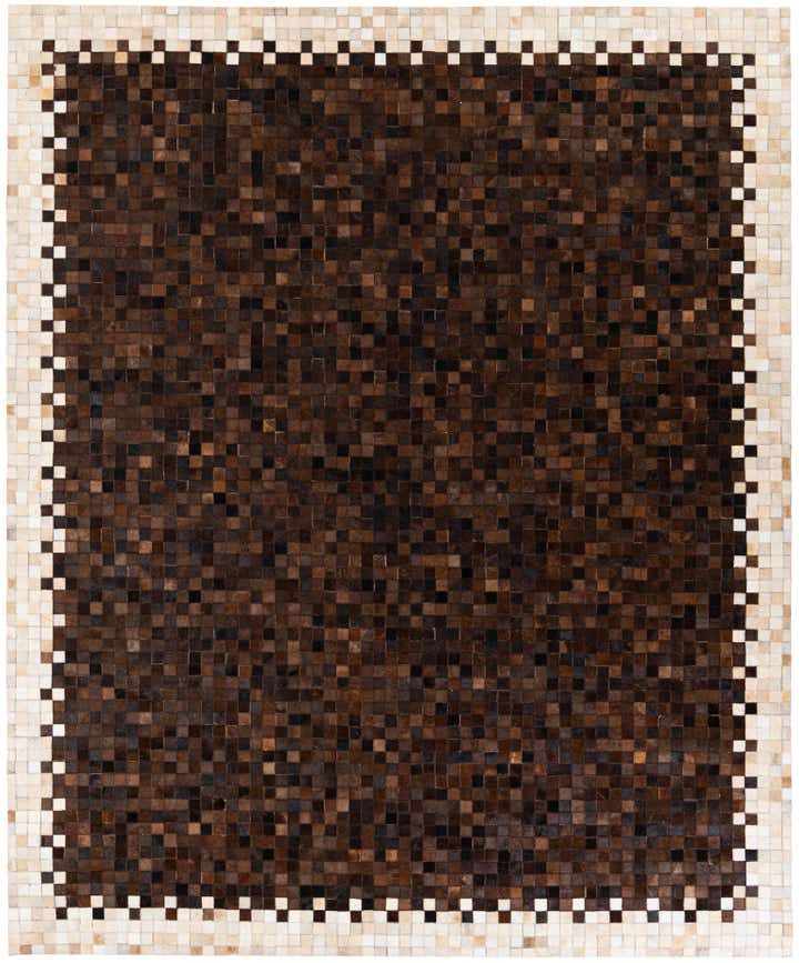 8' 2 x 9' 10 Cowhide Stocks Rug