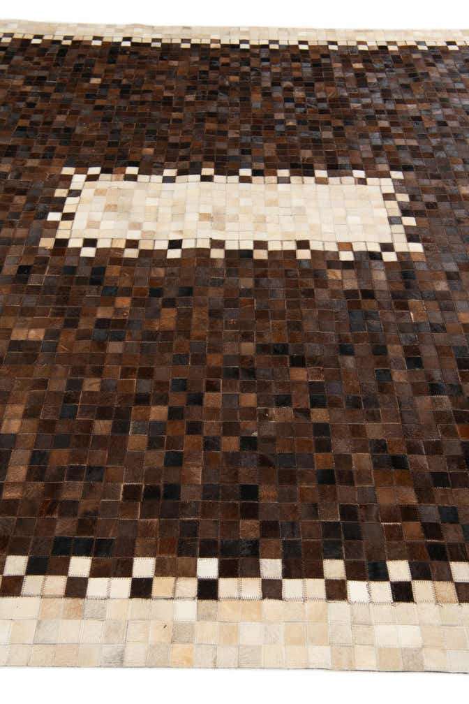 8' x 9' 10 Cowhide Stocks Rug