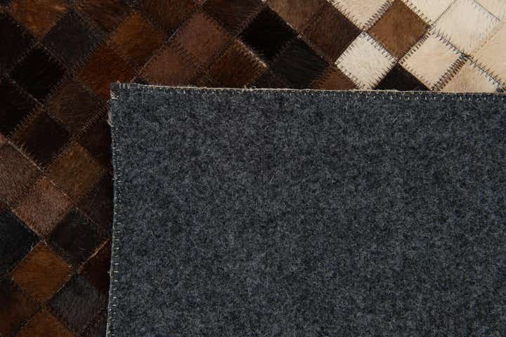 8' x 9' 10 Cowhide Stocks Rug