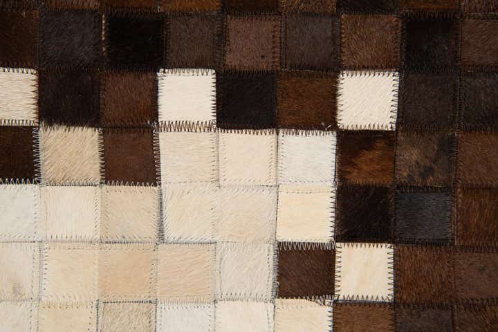 8' x 9' 10 Cowhide Stocks Rug