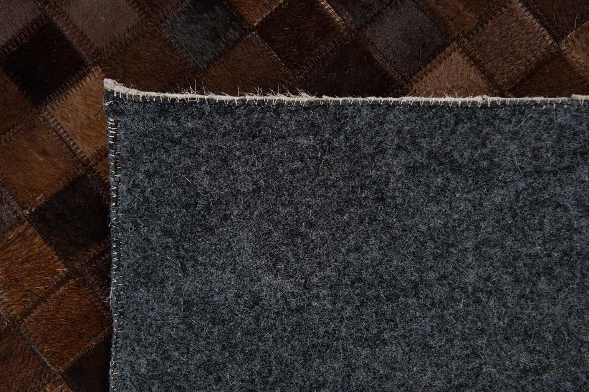 8' x 9' 10 Cowhide Stocks Rug