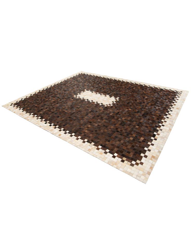 Detail image of 8' 2 x 9' 11 Cowhide Stocks Rug