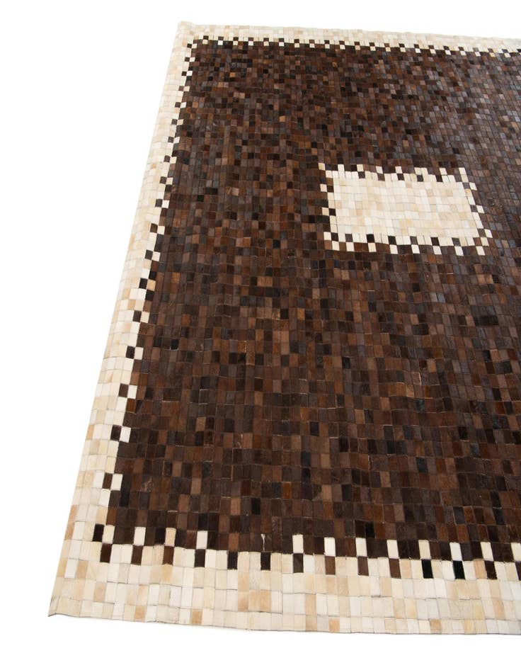 Detail image of 8' 2 x 9' 11 Cowhide Stocks Rug