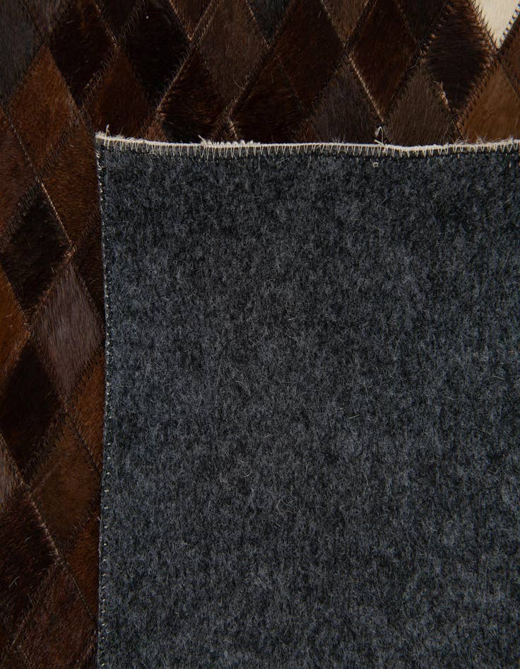 Detail image of 8' 2 x 9' 11 Cowhide Stocks Rug