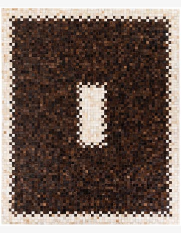 8' 2 x 9' 11 Cowhide Stocks Rug