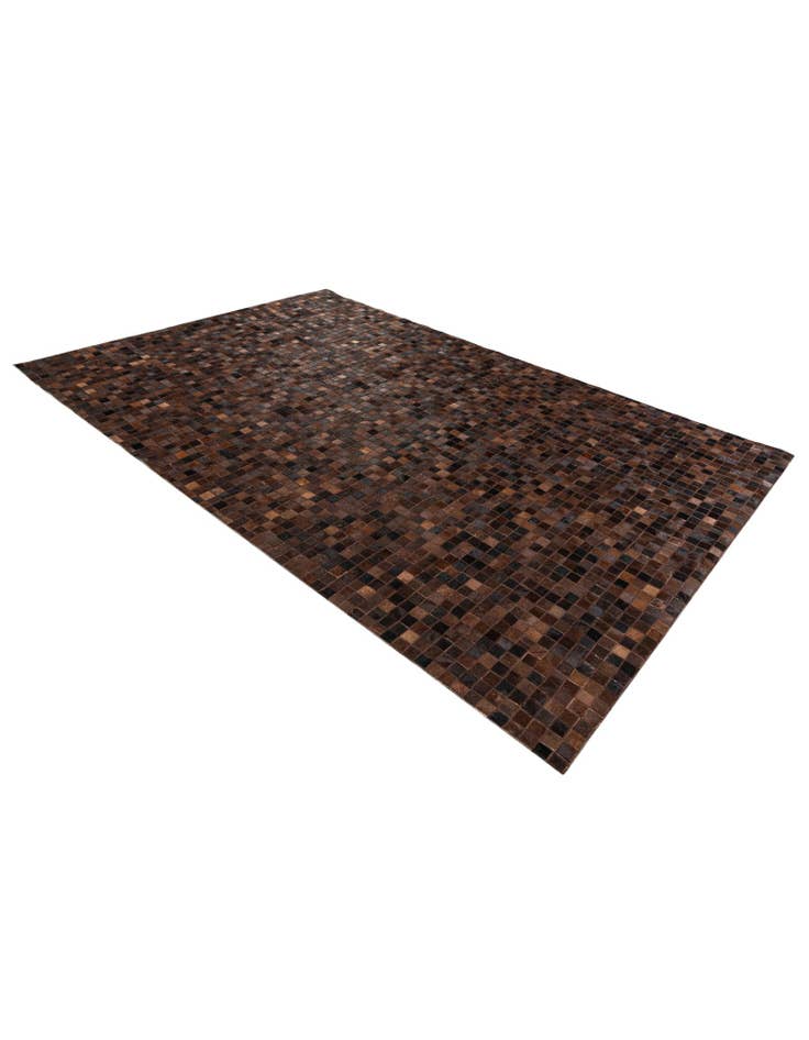 Detail image of 5' 11 x 9' Cowhide Stocks Rug