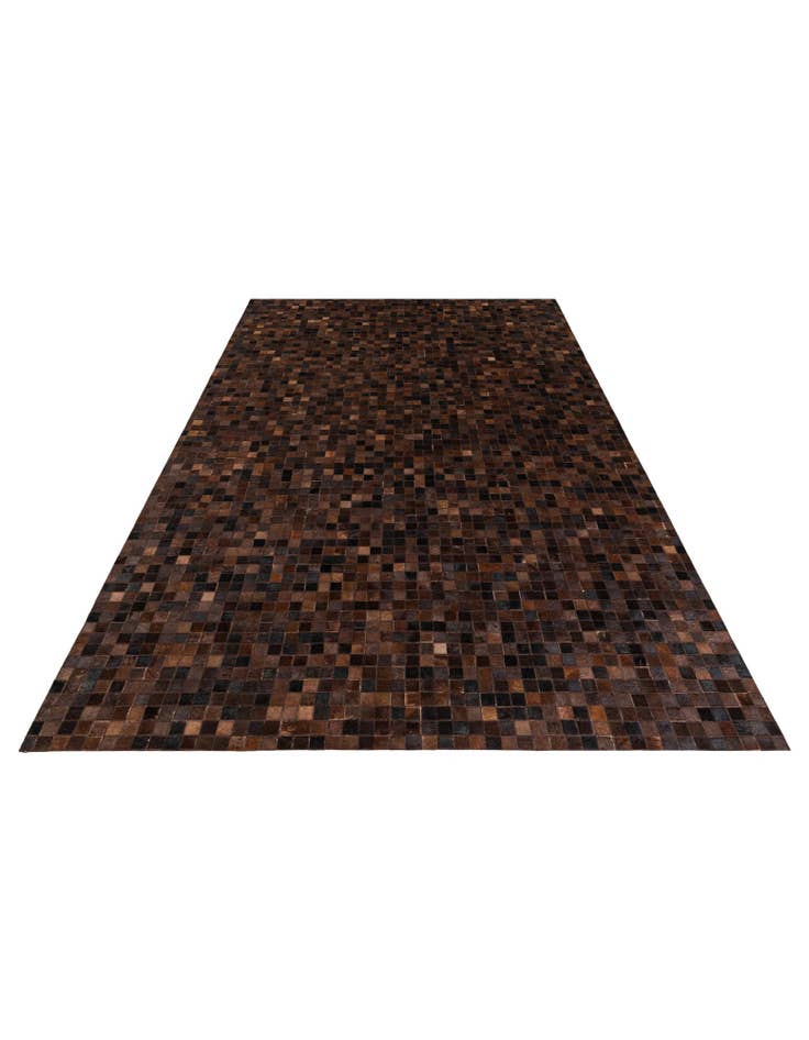 Detail image of 5' 11 x 9' Cowhide Stocks Rug