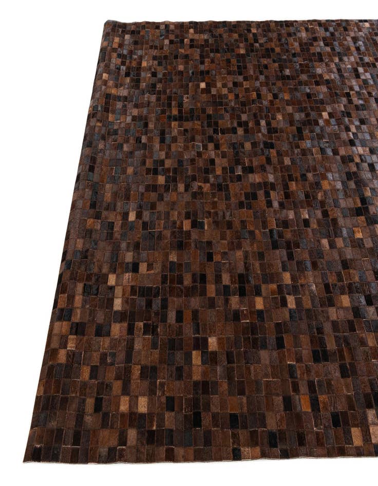 Detail image of 5' 11 x 9' Cowhide Stocks Rug
