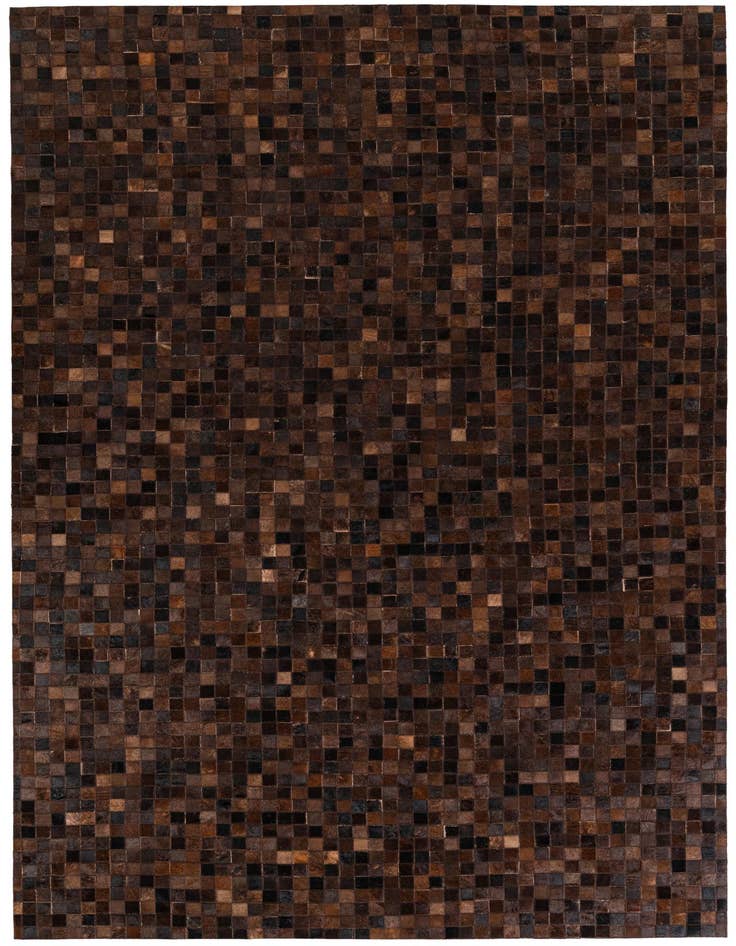 Detail image of 5' 11 x 9' Cowhide Stocks Rug