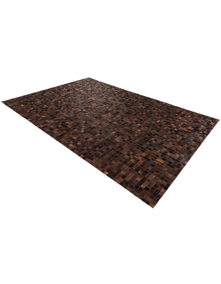 Detail image of 5' 11 x 8' 11 Cowhide Stocks Rug
