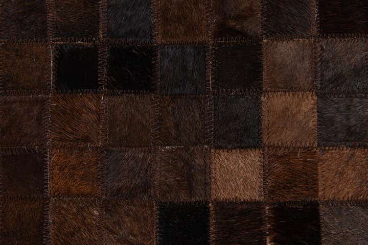 5' 11 x 8' 11 Cowhide Stocks Rug