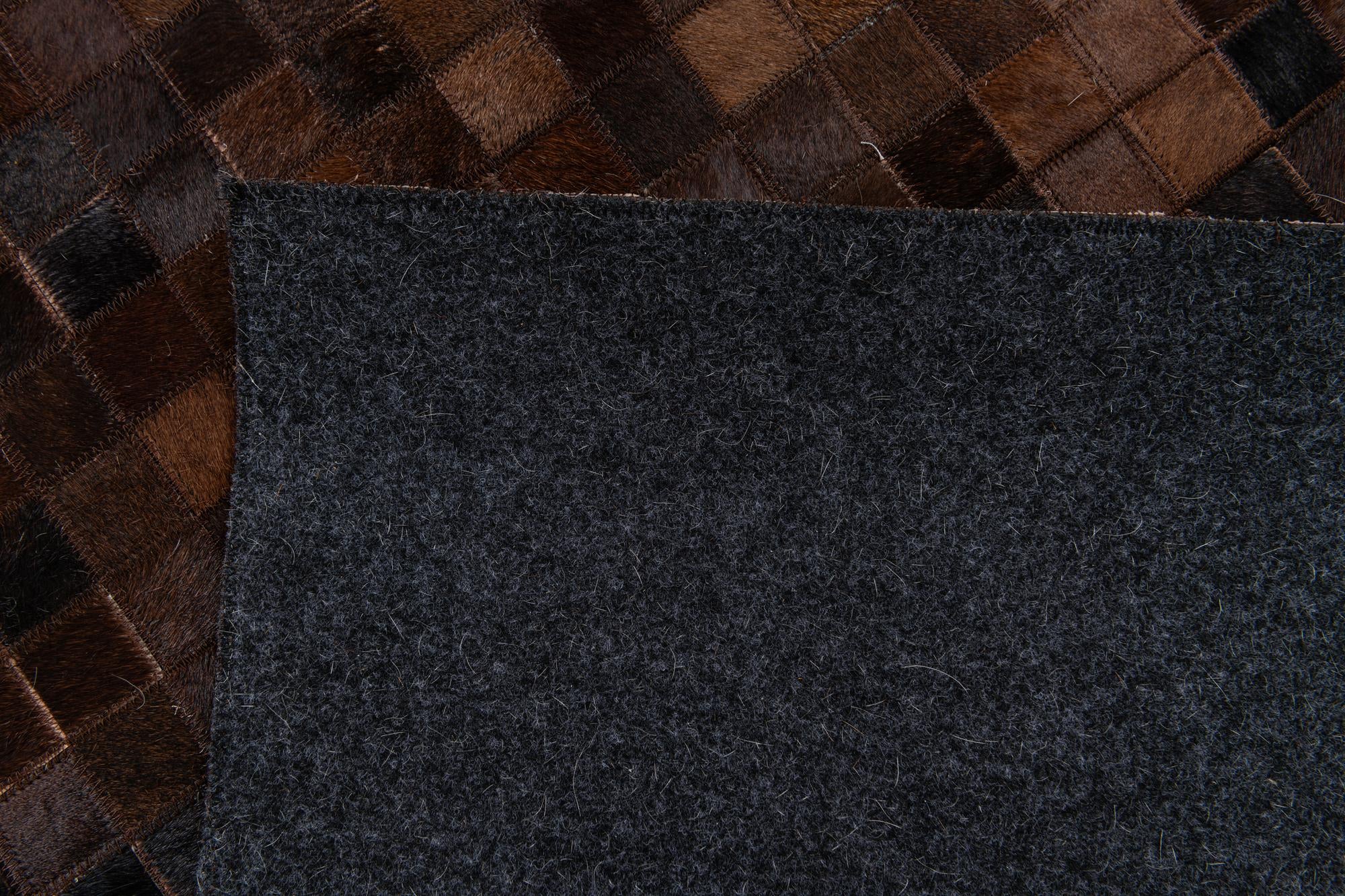 5' 11 x 8' 11 Cowhide Stocks Rug