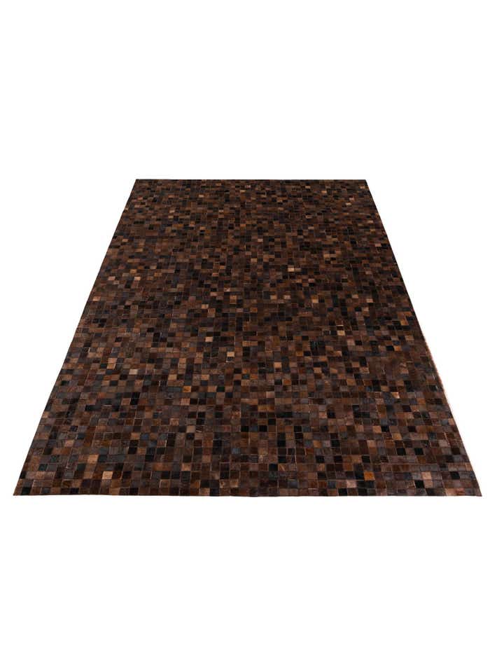 5' 11 x 8' 11 Cowhide Stocks Rug
