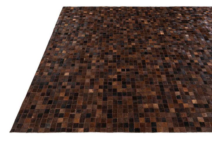 5' 11 x 8' 11 Cowhide Stocks Rug