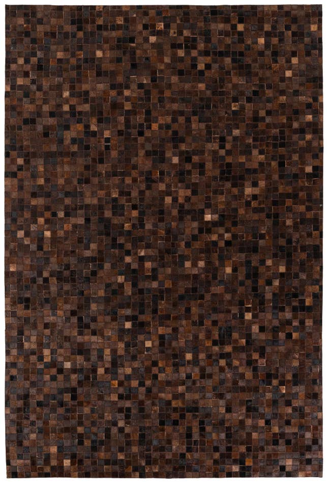Detail image of 5' 11 x 8' 11 Cowhide Stocks Rug