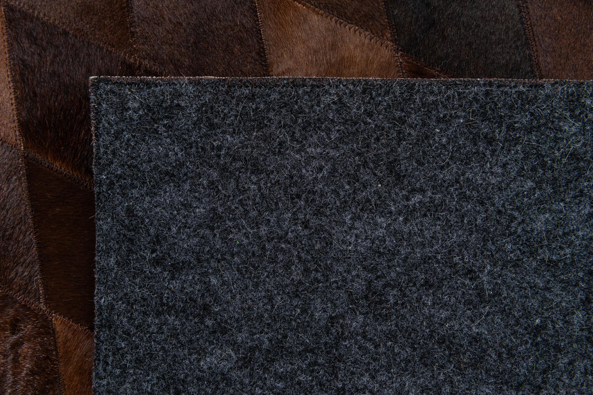 6' 6 x 9' 10 Cowhide Stocks Rug