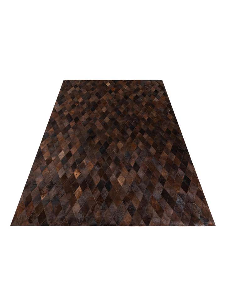 6' 7 x 9' 10 Cowhide Stocks Rug