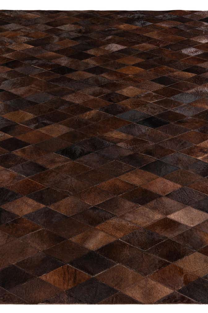 6' 7 x 9' 10 Cowhide Stocks Rug