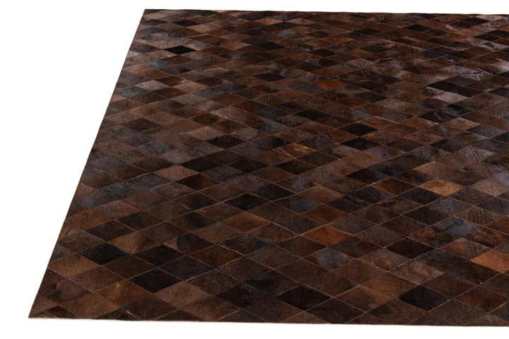6' 7 x 9' 10 Cowhide Stocks Rug