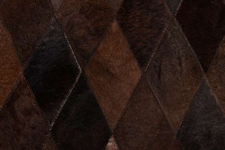 6' 7 x 9' 10 Cowhide Stocks Rug
