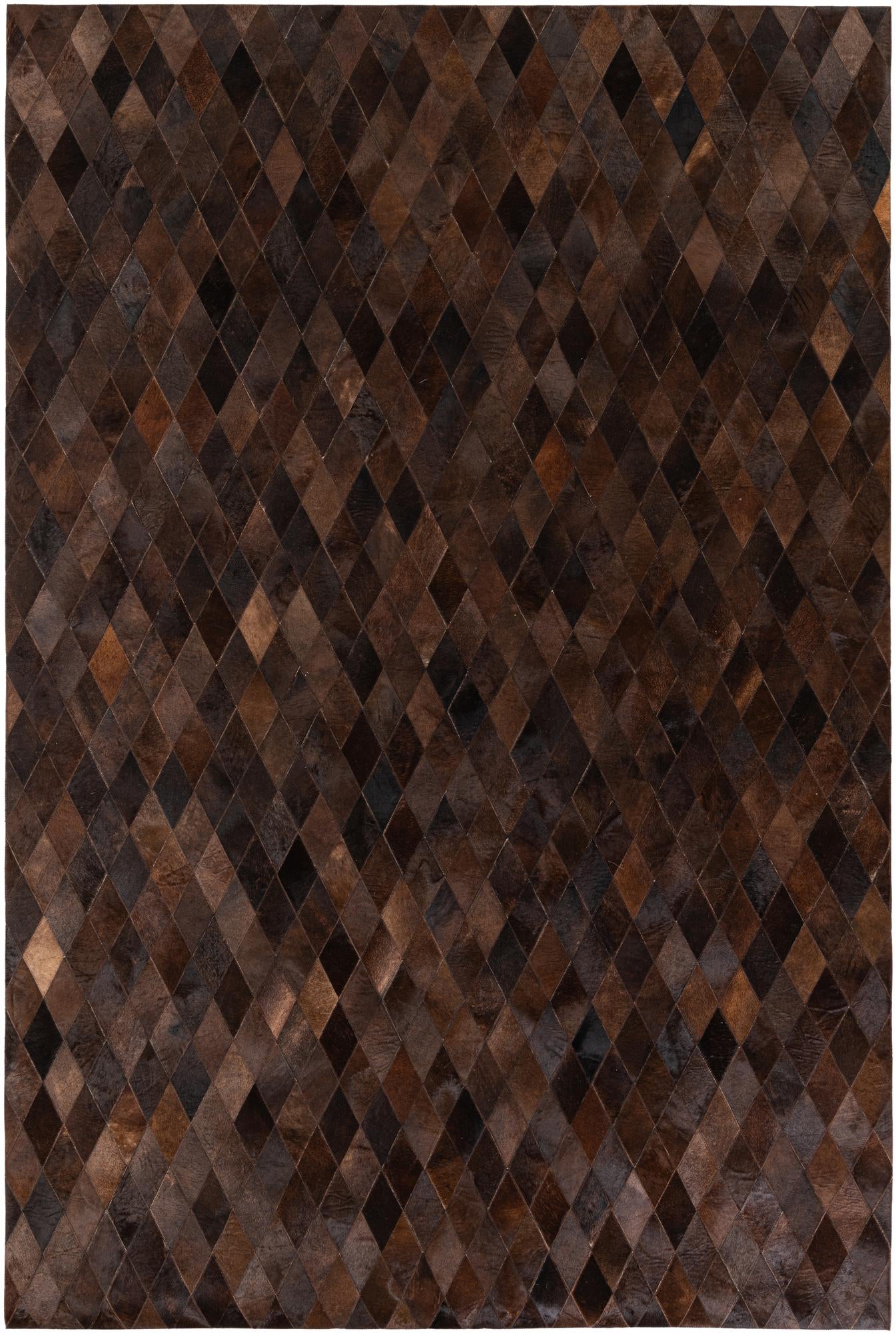 6' 7 x 9' 10 Cowhide Stocks Rug
