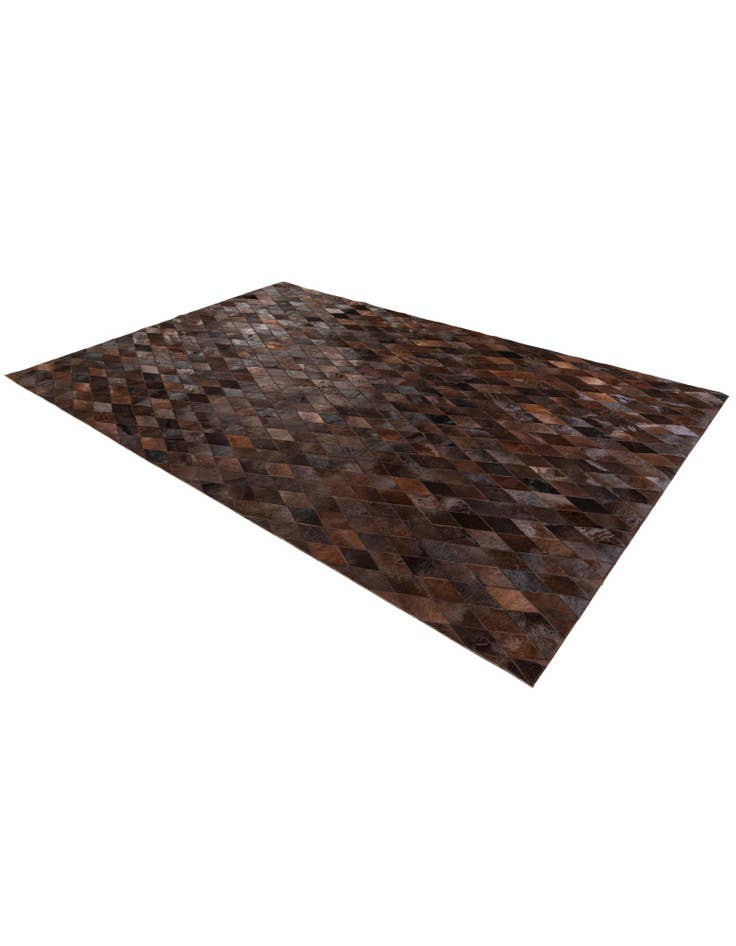 Detail image of 6' 6 x 9' 10 Cowhide Stocks Rug