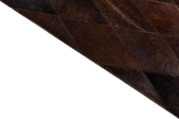 6' 6 x 9' 10 Cowhide Stocks Rug