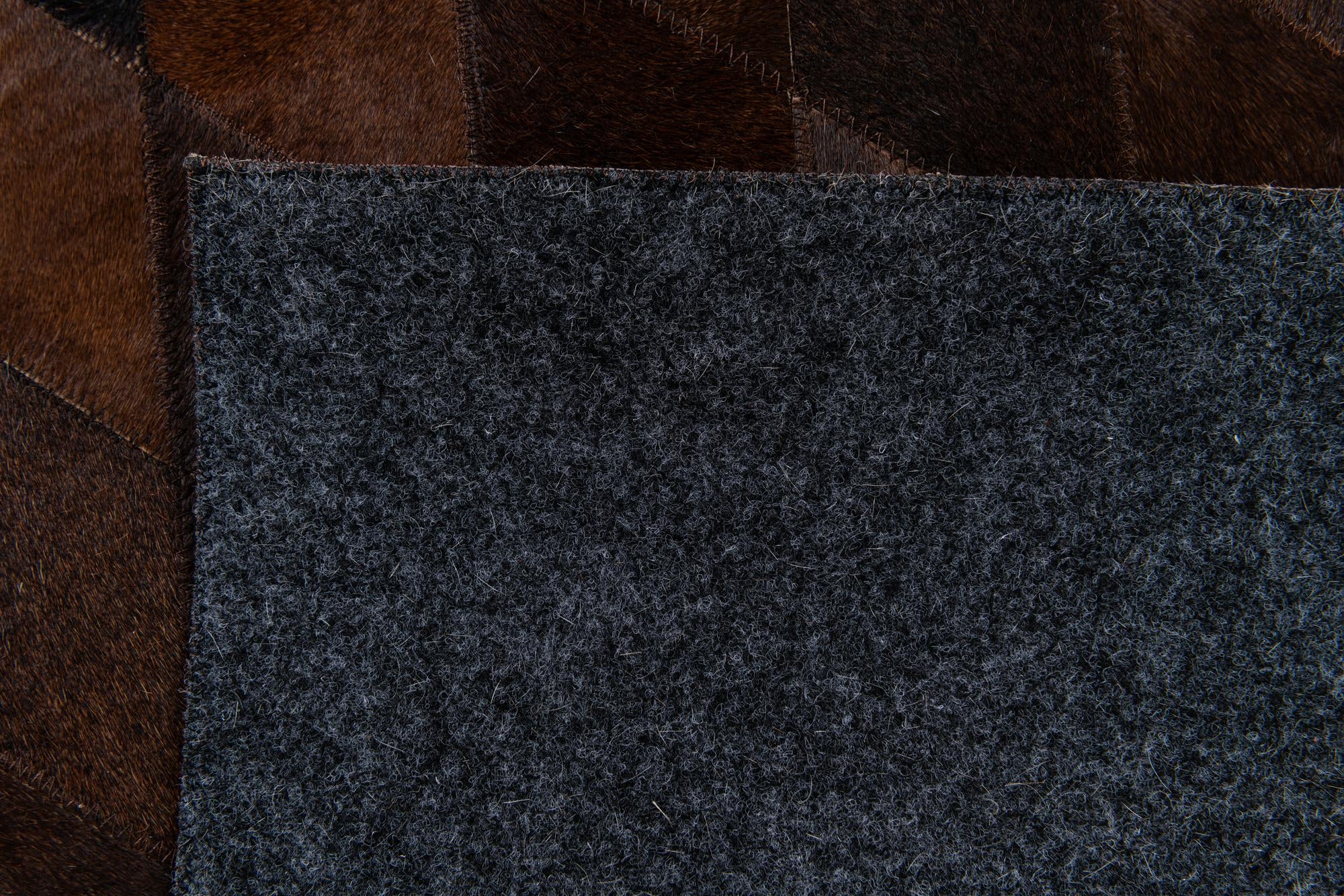 6' 6 x 9' 10 Cowhide Stocks Rug