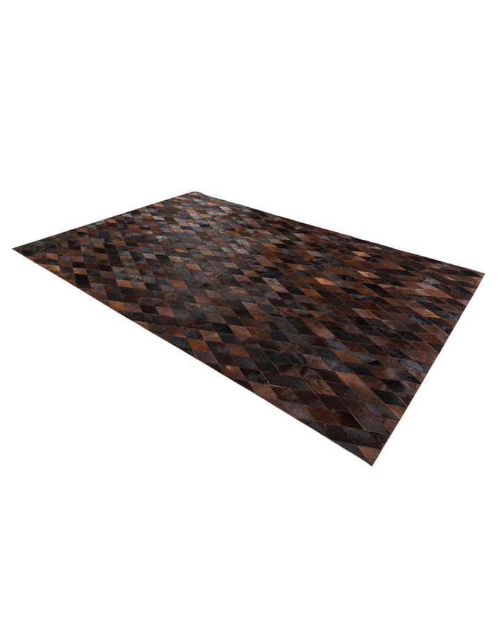 6' 6 x 9' 11 Cowhide Stocks Rug