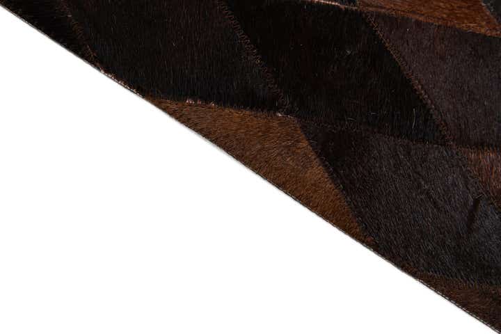 6' 6 x 9' 11 Cowhide Stocks Rug