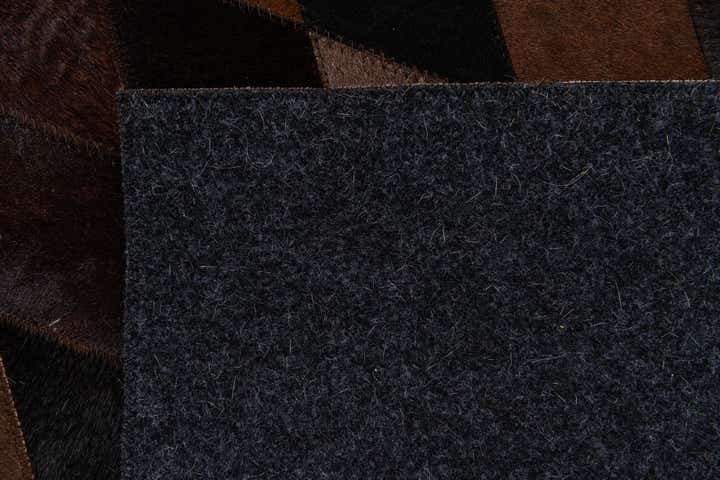 6' 6 x 9' 11 Cowhide Stocks Rug