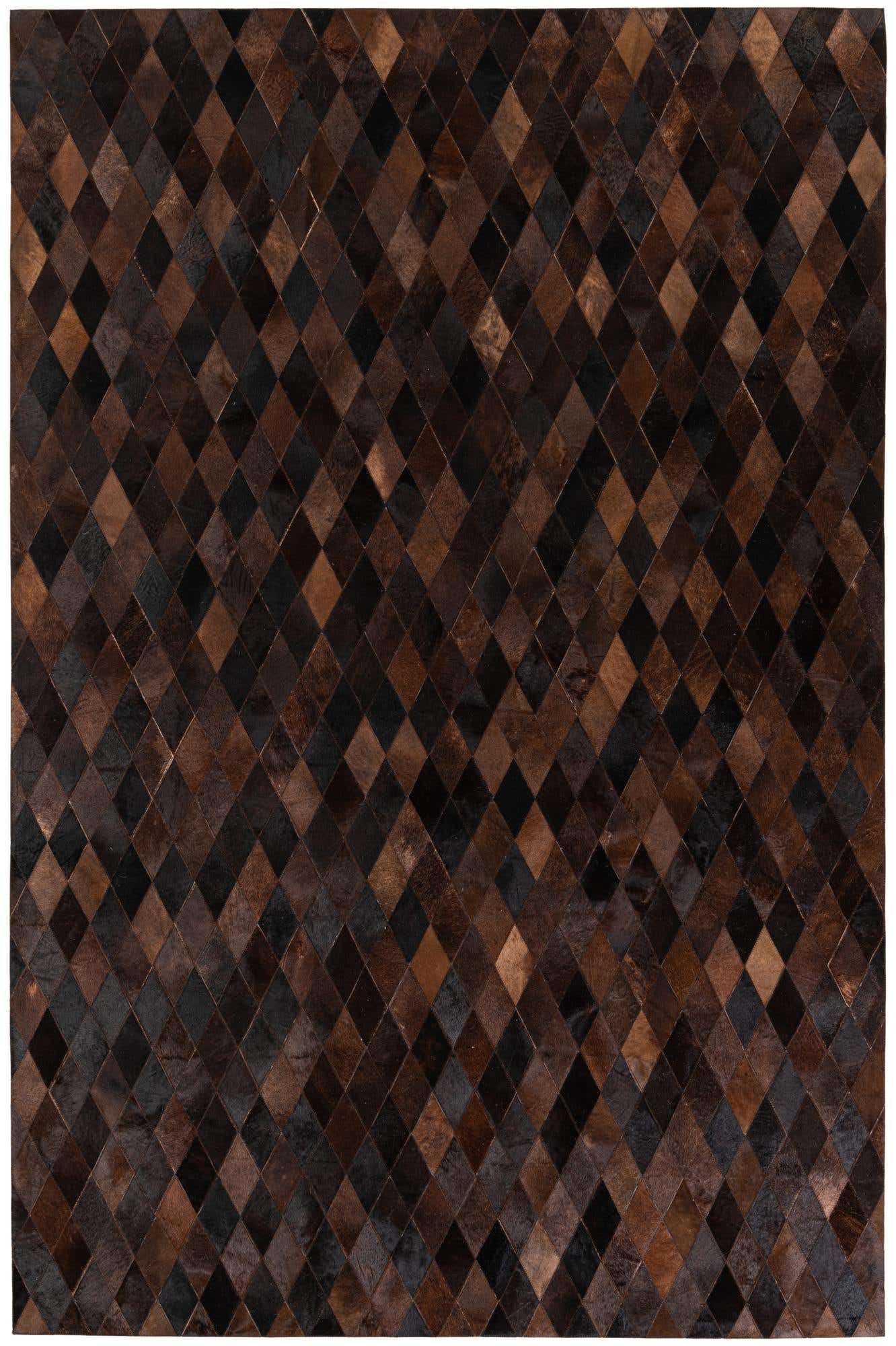 6' 6 x 9' 11 Cowhide Stocks Rug