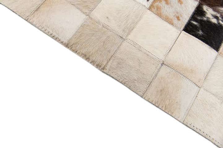 5' x 7' 11 Cowhide Stocks Rug