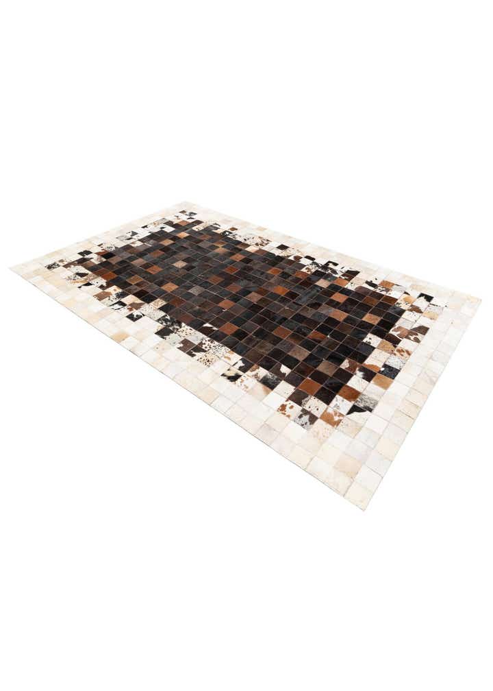 5' x 7' 11 Cowhide Stocks Rug