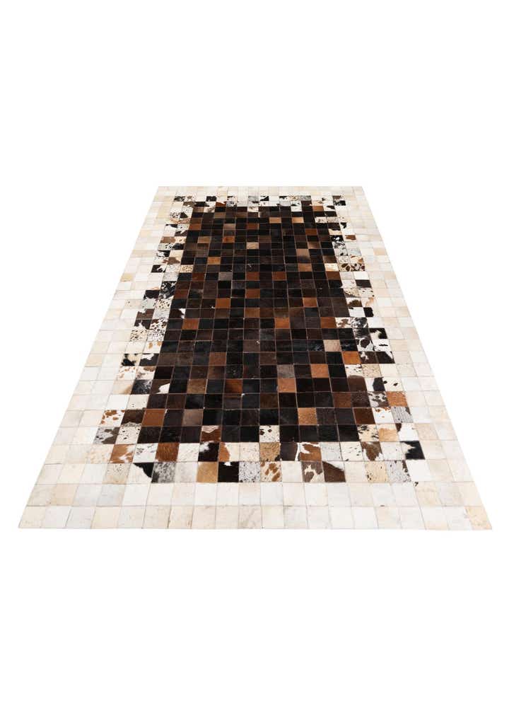 5' x 7' 11 Cowhide Stocks Rug