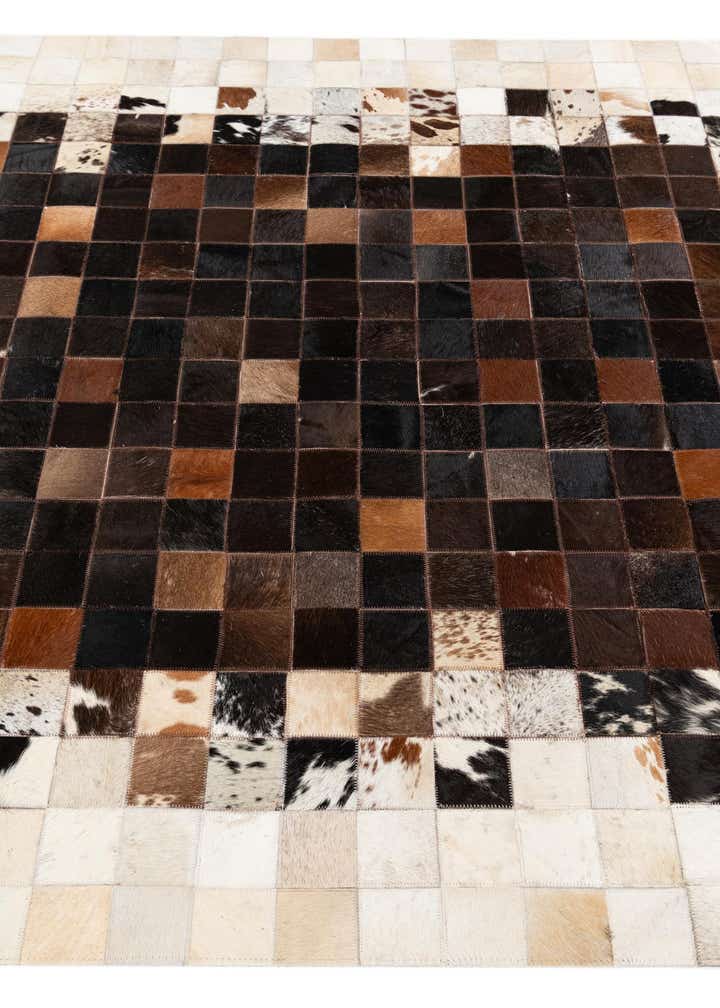 5' x 7' 11 Cowhide Stocks Rug