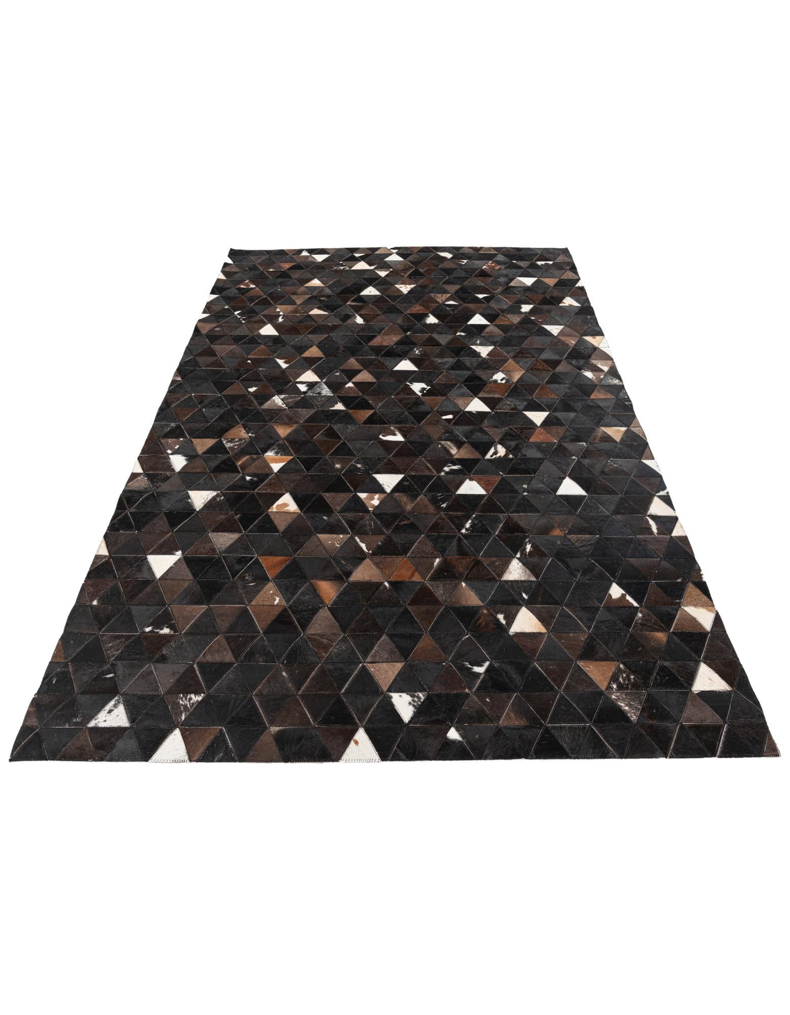 5' 1 x 8' Cowhide Stocks Rug