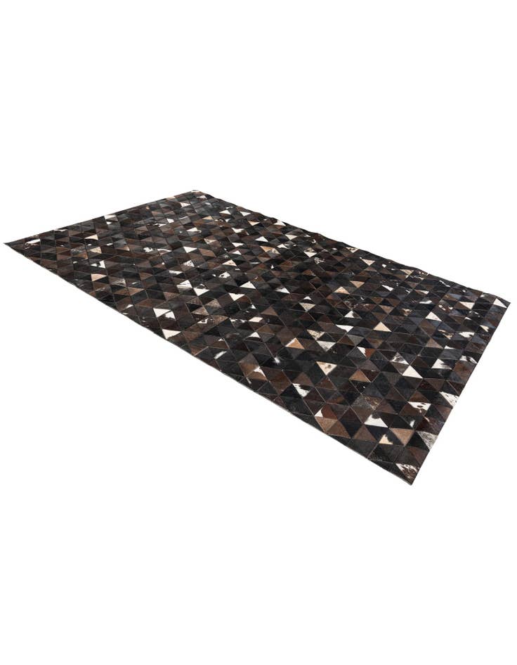 Detail image of 5' 1 x 7' 11 Cowhide Stocks Rug
