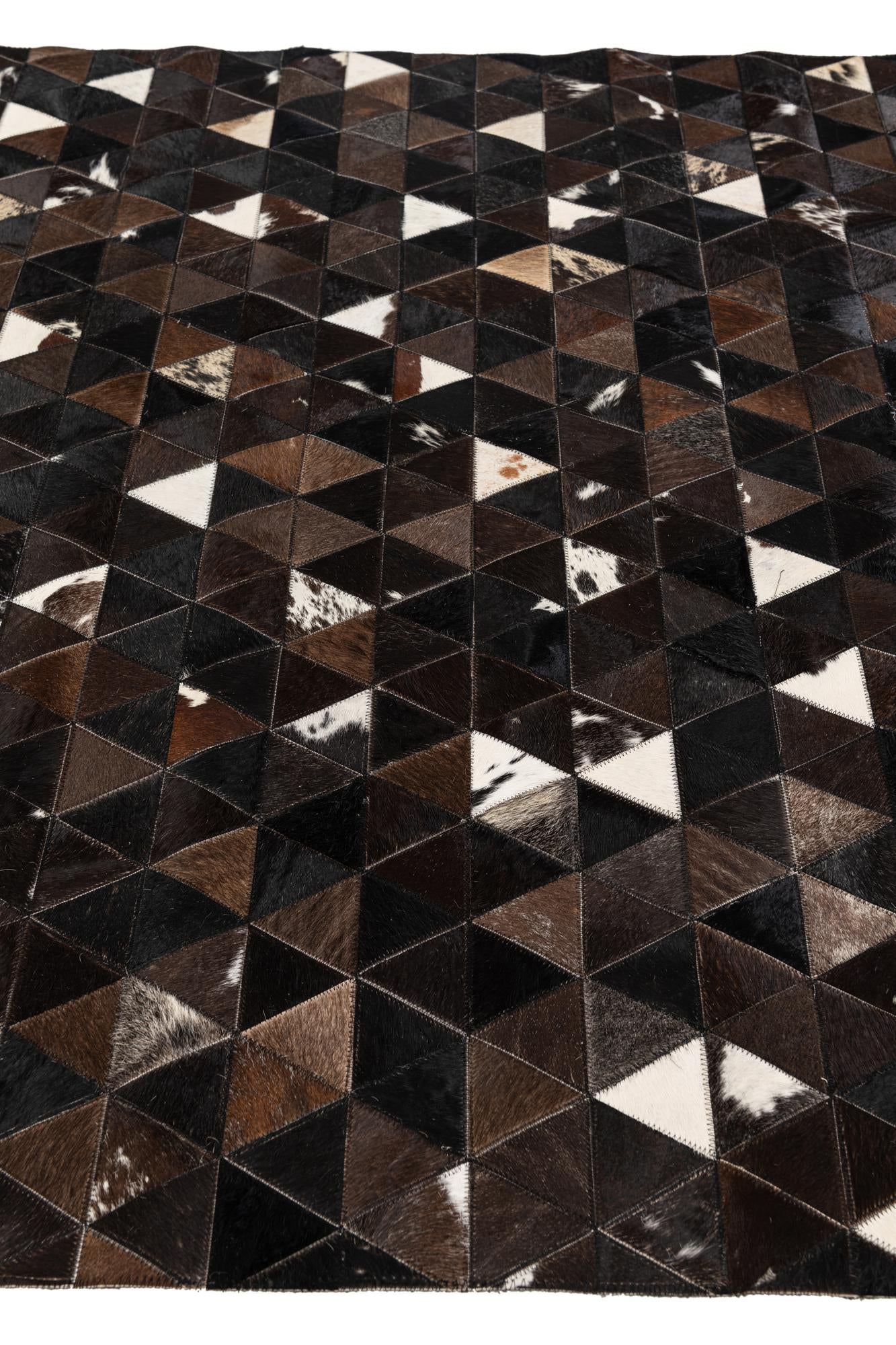 5' 1 x 7' 11 Cowhide Stocks Rug