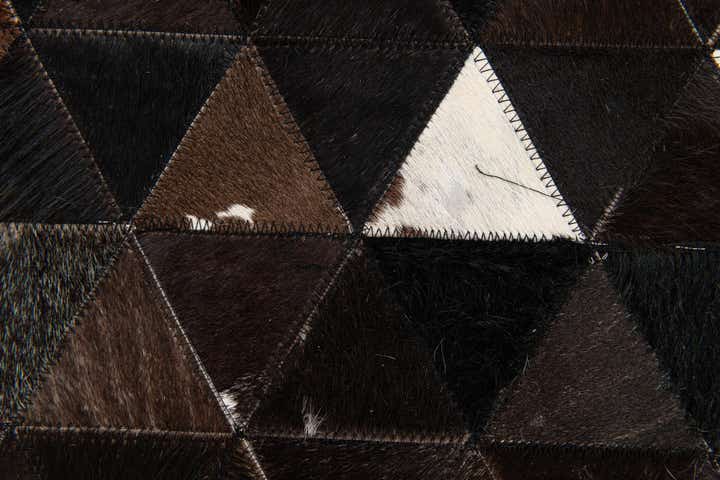 5' 1 x 7' 11 Cowhide Stocks Rug