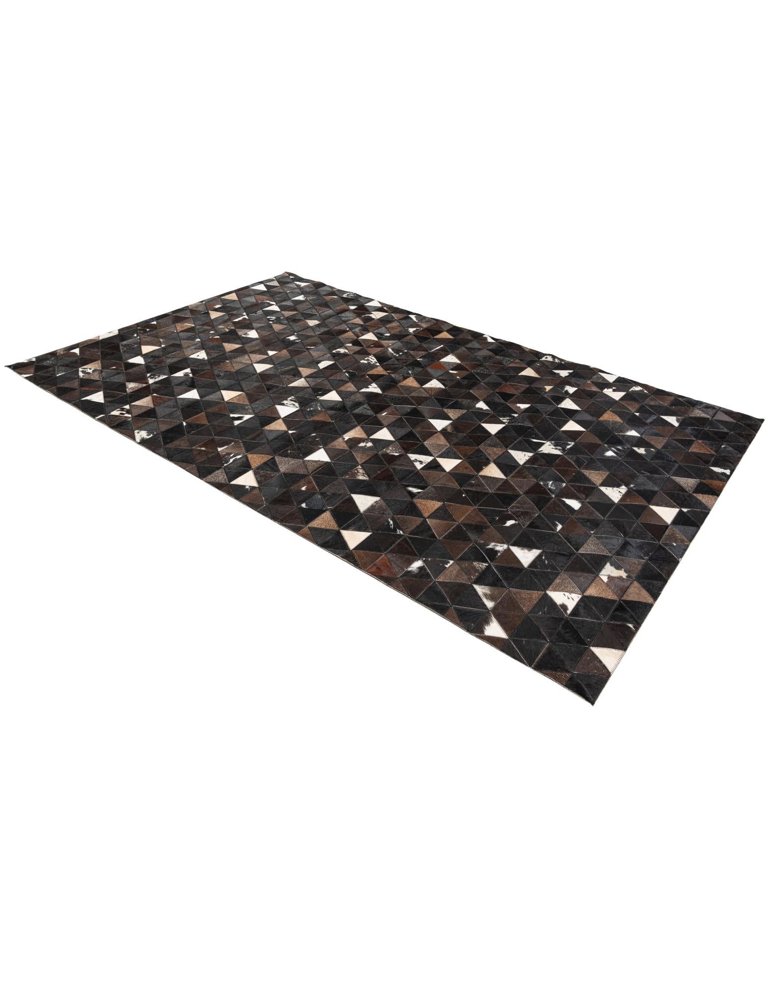 5' x 7' 11 Cowhide Stocks Rug