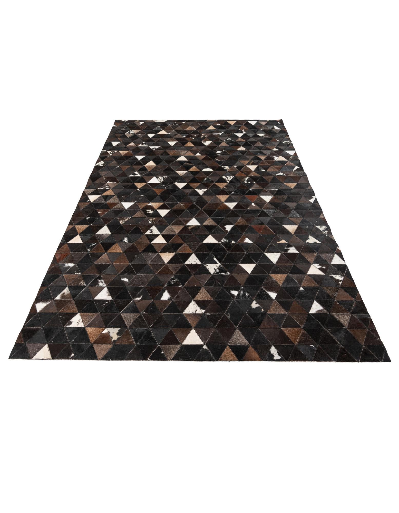5' x 7' 11 Cowhide Stocks Rug