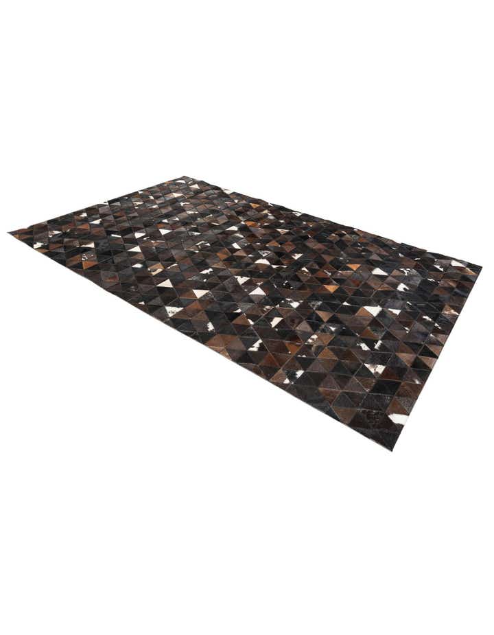 5' x 7' 10 Cowhide Stocks Rug