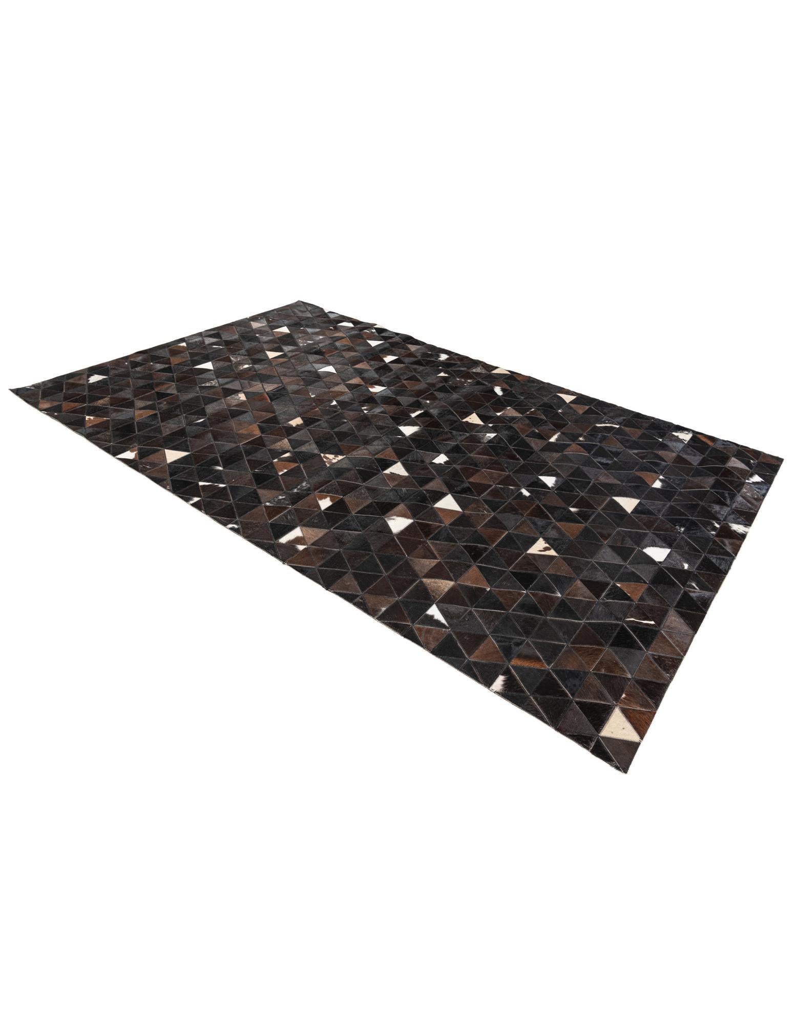 5' 1 x 8' Cowhide Stocks Rug
